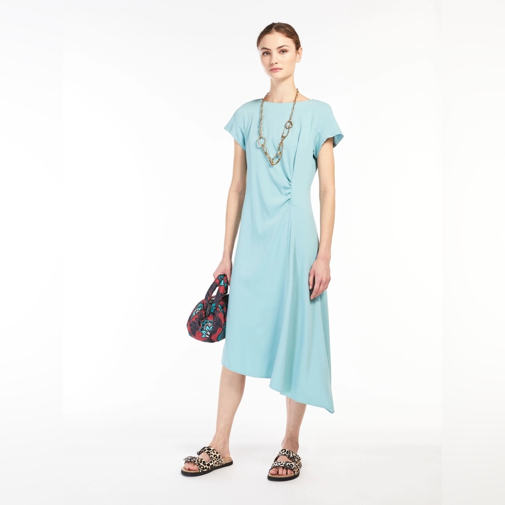 Weekend Max Mara Aosta Dress Mint Green Size 10 Orig $844